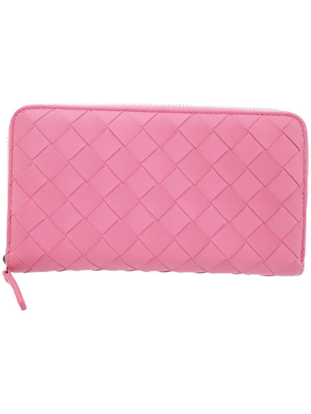 Bottega Veneta Intrecciato Zip Around Wallet Round Zipper Long